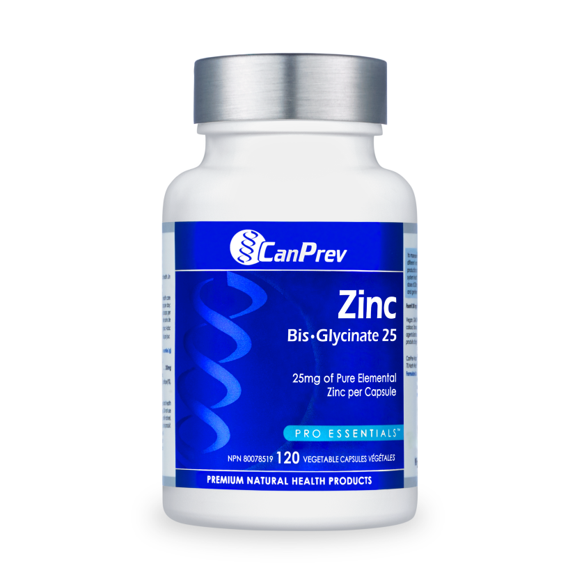 CanPrevZinc Bis·Glycinate 25_120 v-caps