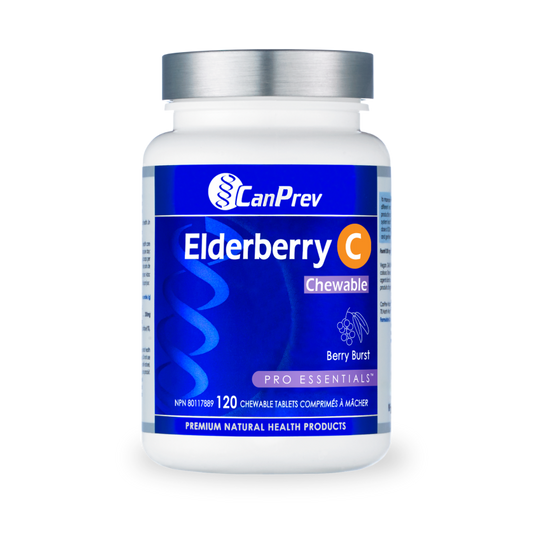 CanPrevElderberry C Chewable - Berry Burst_120 tablets