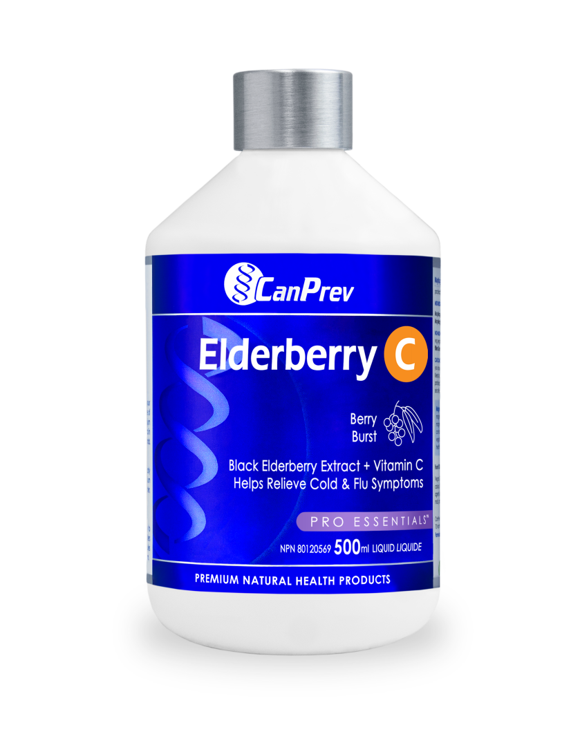 CanPrev Elderberry C - Liquid - Berry Burst 500 Liquid