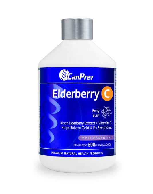 CanPrevElderberry C - Liquid - Berry Burst_500 mL