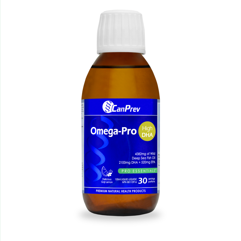 CanPrevOmega-Pro High DHA - Delicious Goji Lemon_150 mL