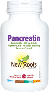 NEW ROOTS Pancreatin 120 capsules