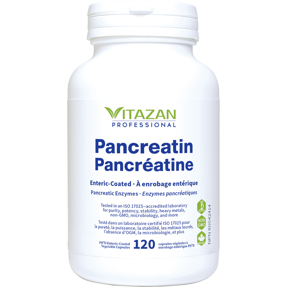 Vitazan Pancreatin 1,300mg 120 capsules
