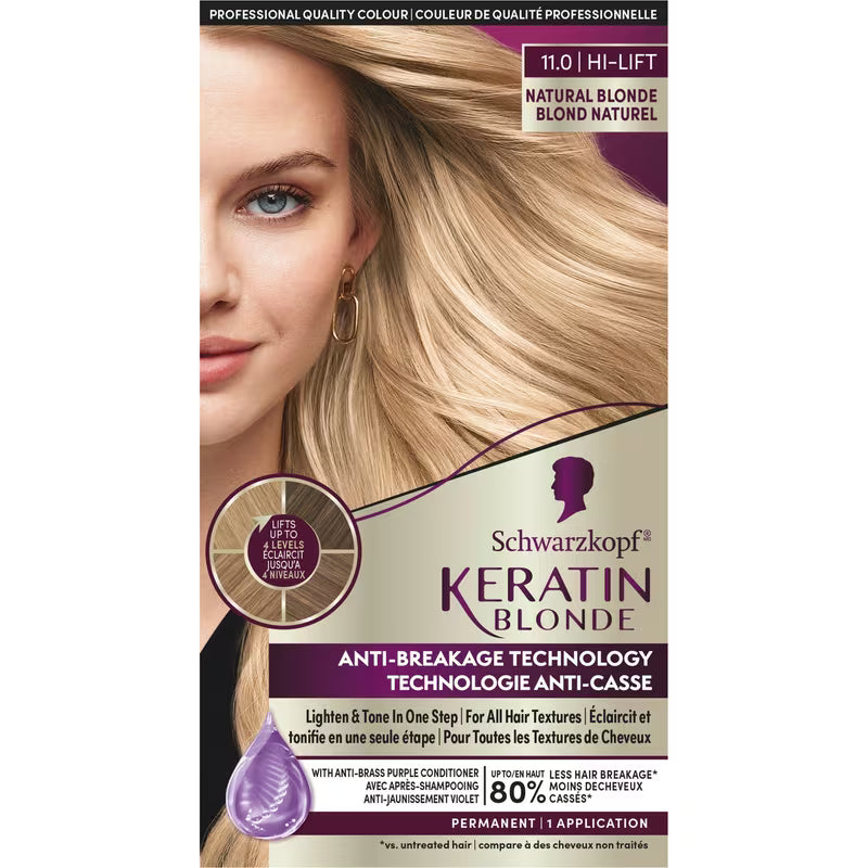 SCHWARZKOPF KERATIN #11.0 NATURAL BLONDE 50ML