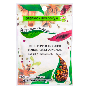 Splendor Garden - Organic Chili Pepper Crushed - 30g