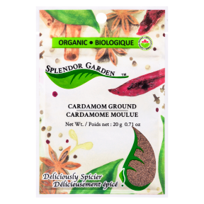 Splendor Garden - Organic Cardamom Ground -  20g