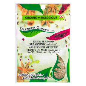 Splendor Garden - Org Fish & Seafd Seas Salt-free - 20g