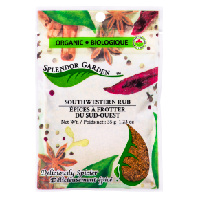 Splendor Garden - Org Southwestern Rub - 35g