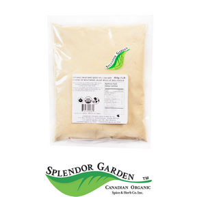 Splendor Garden - Organic Mustard Seed Yellow Grd - 454g
