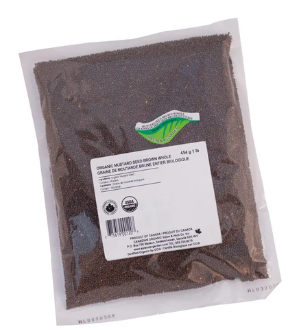 Splendor Garden - Organic Mustard Seed Whole Brown - 454g