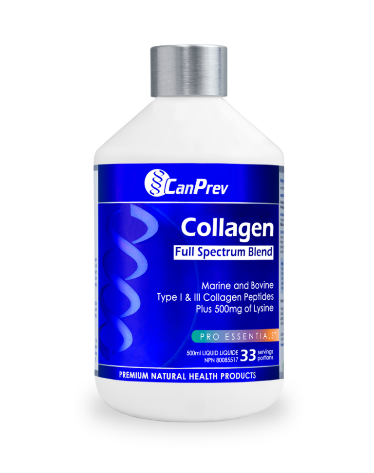 CanPrevCollagen Full Spectrum Blend - Liquid - Green apple_500 mL