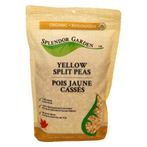 Splendor Garden - Organic Yellow Split Peas - 600g
