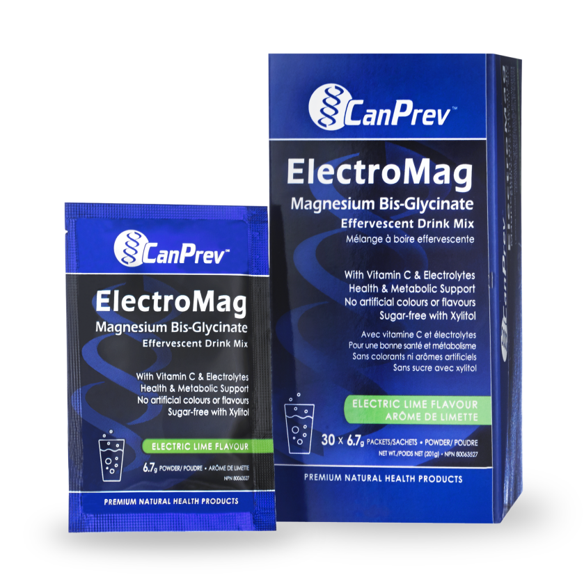 CanPrevElectroMag Effervescent Drink - Electric Lime - Box 30_30 Sachets