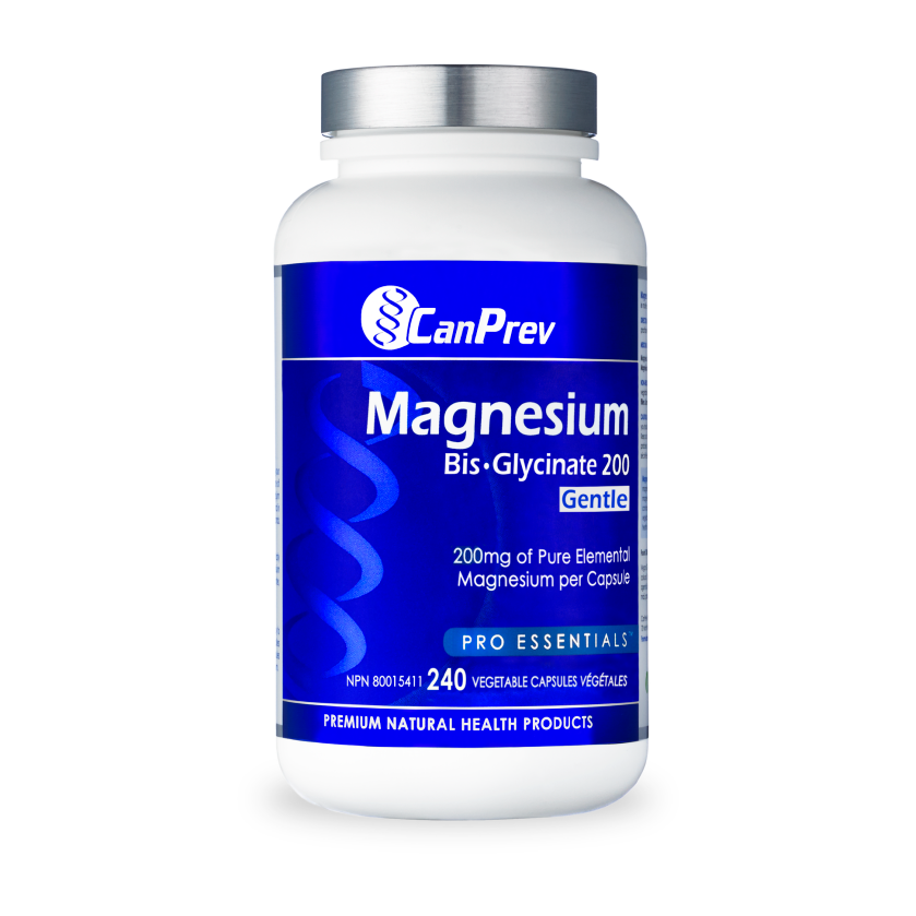 CanPrev Magnesium Bis·Glycinate 200 Gentle 240 v-caps