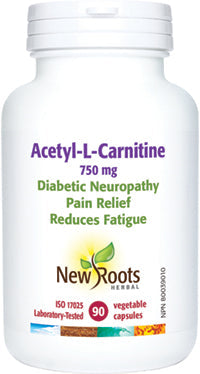 NEW ROOTS Acetyl-L-Carnitine 750 mg 90 capsules