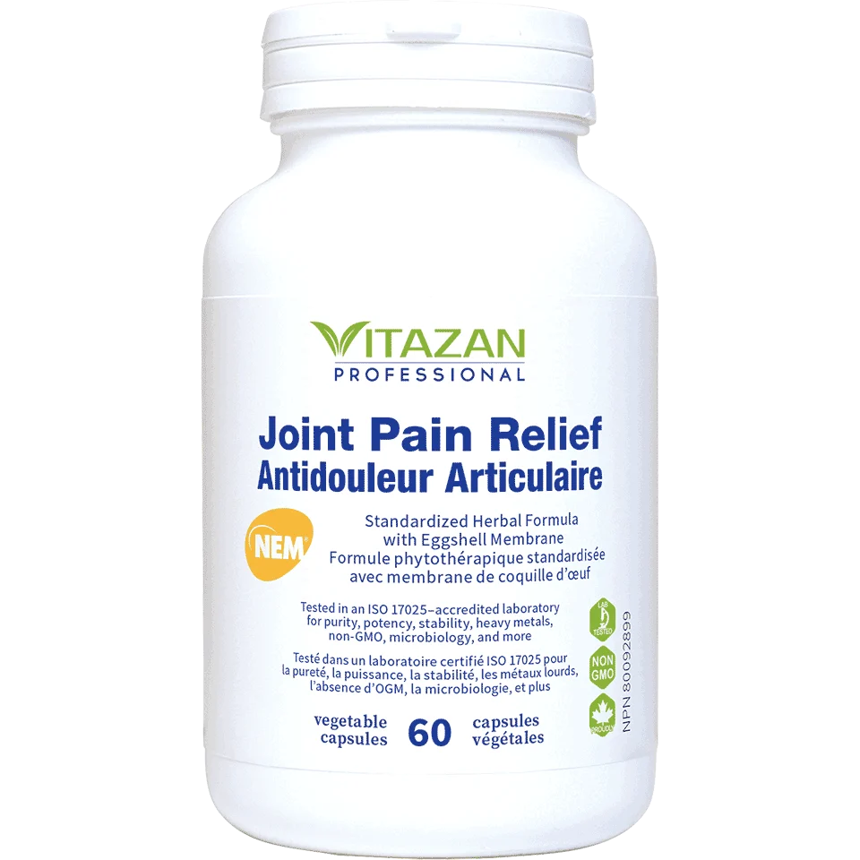 Vitazan Joint Pain Relief (With Natural Eggshell Membrane) 60 capsules