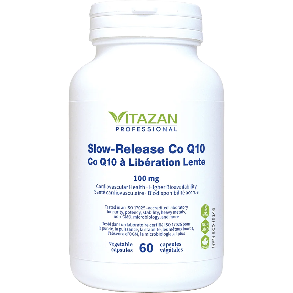 Vitazan Slow-Release Co Q10 100 mg 60 capsules