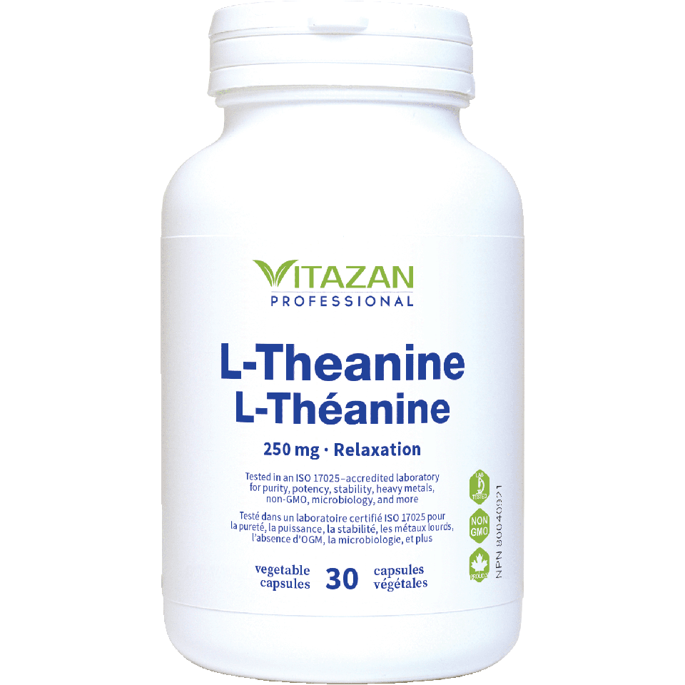 Vitazan L-Theanine (250 mg · Relaxation) 120 capsules