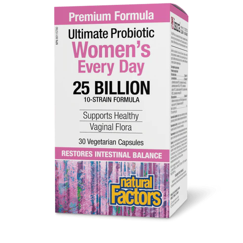 Natural Factors   Women’s Every Day 25 Billion   30vcaps