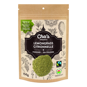 Cha's Organics Lemongrass, Powder 6 x 150g