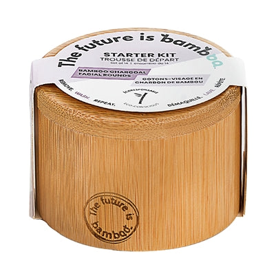 FUTURE IS BAMBOO   Charcoal Facial Rounds Starter