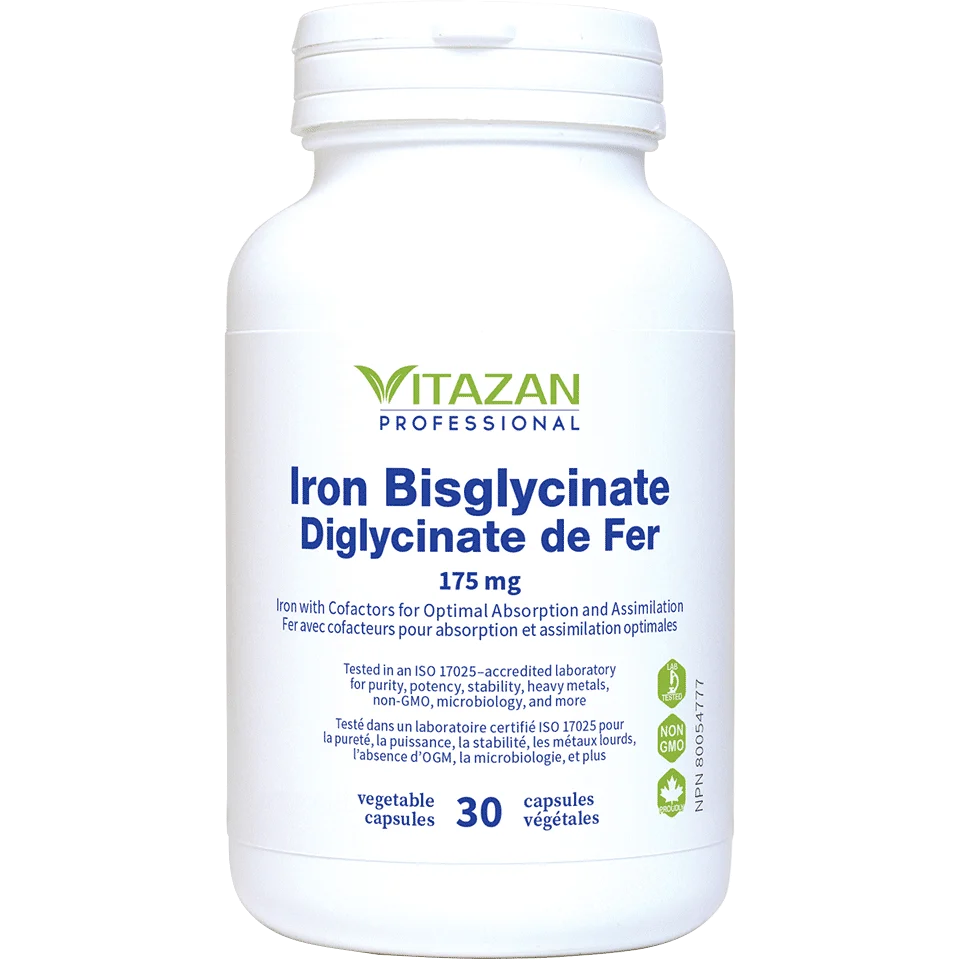 Vitazan Iron Bisglycinate (35 mg) 30 capsules