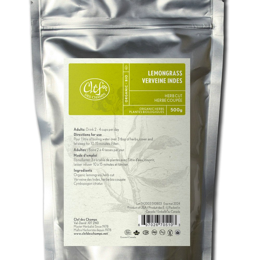 LEMONGRASS herb organic 500 GR