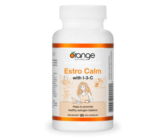 Orange naturals Estro Calm with I-3-C 200mg 60 v-caps