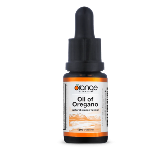Orange naturals Oil of Oregano min 75% carvacrol, orange MCT 15 mL