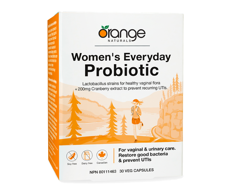 Orange naturals Women's Everyday Probiotic 30 v-caps