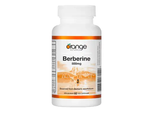 Orange naturals Berberine 500mg 60 v-caps