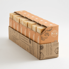Crate 61 Organics Inc. Ginger Cardamon Bar Soap 8 x 110g
