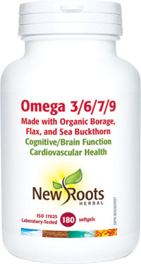 NEW ROOTS Omega 3/6/7/9 180 softgels
