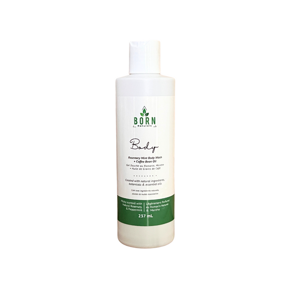 BORN Naturals Body - Rosemary Mint Body Wash 237ml