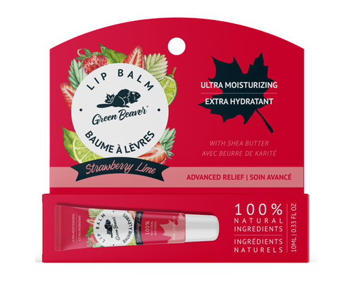 GREEN BEAVER Strawberry Lime Lip balm 10mL*12