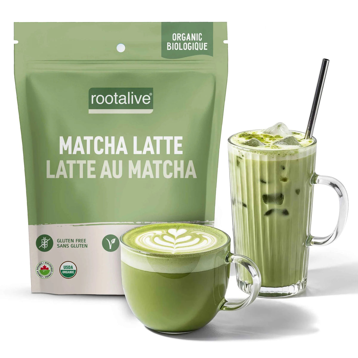 Rootalive Inc. - Organic Matcha Latte - 120g