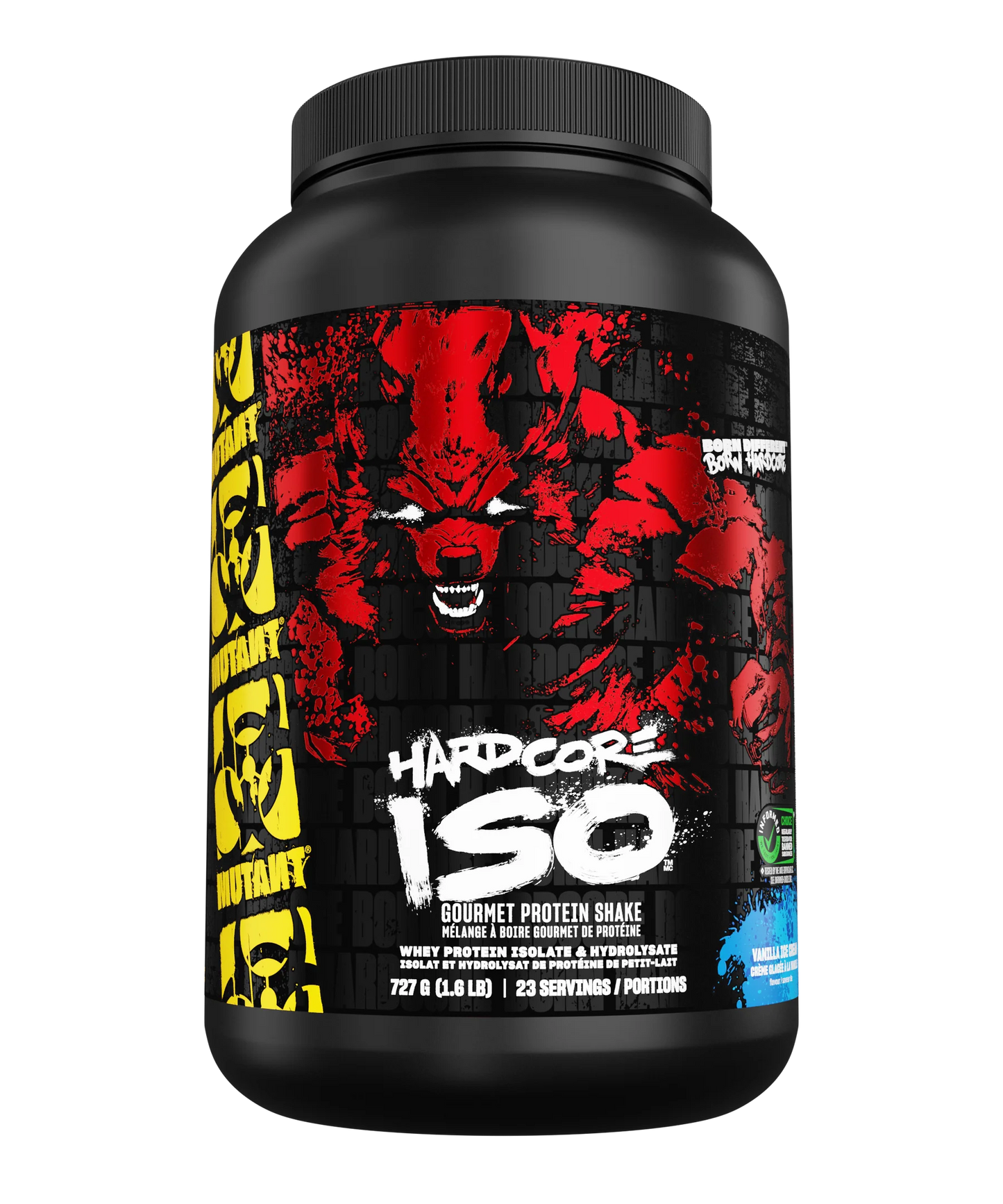 Mutant MUTANT® HARDCORE ISO Vanilla Ice Cream 727 g (1.6 lbs)