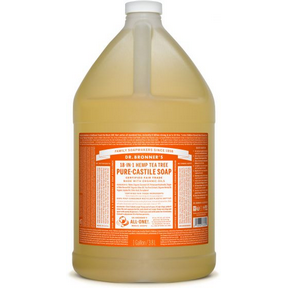 DR BRONNER'S    Castile Soap Liquids    DR BRONNER'S    Castile Soap Liquids    Org Tea Tree Oil Soap 3.8L