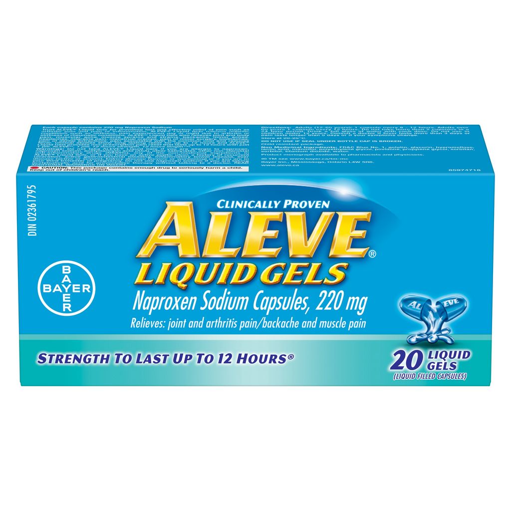 Aleve Liqui Gels 20caps.