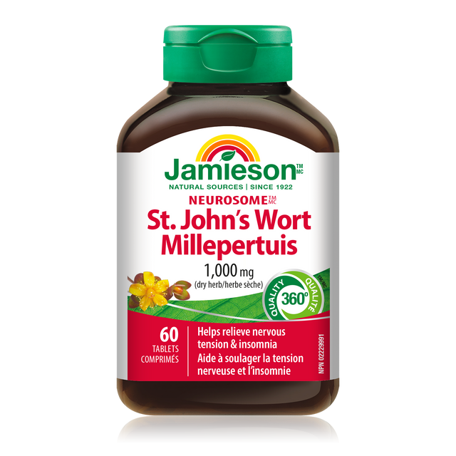 JMS Neurosome St. John's Wort 1,000 mg 60 Tablets