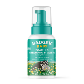Badger Balms   Baby Foaming Shampoo & Wash 296ml