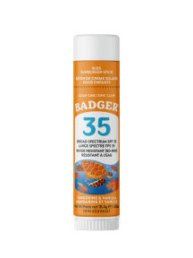 Badger Balms   SPF 35 Clear Zinc Kids Face Stick 12 x 18g