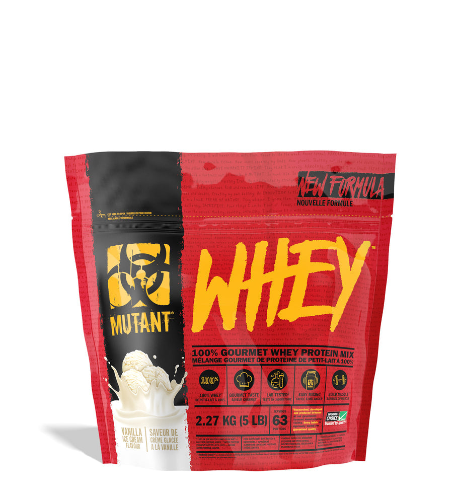 MUTANT MUTANT® WHEY Vanilla Ice Cream2.27 kg (5 lbs)