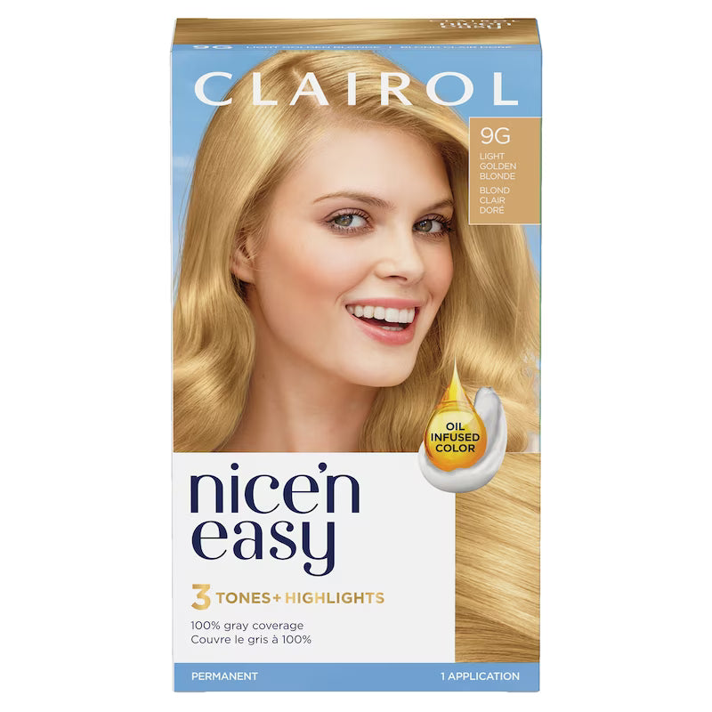 NICE'N EASY #9G LIGHT GOLDEN BEACH BLONDE