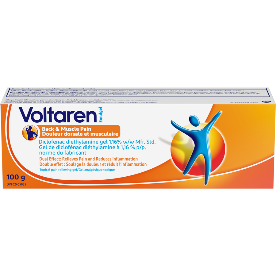 VOLTAREN EMULGEL BACK & MUSCLE 100G GEL