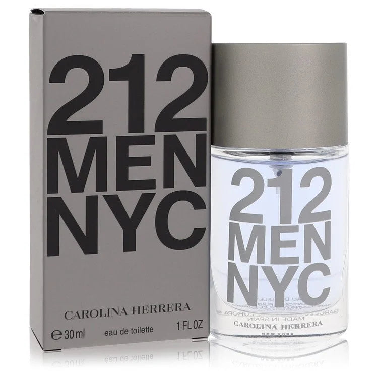 Carolina Herrera Men 212 30 ml Eau De Toilette Spray (New Packaging)