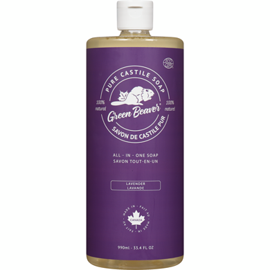 GREEN BEAVER Org Lavender Liquid Soap 990mL