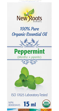 NEW ROOTS Peppermint Essential Oil (Mentha × piperita) 15 ml