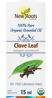 New Roots - Clove Leaf Essential Oil (Syzygium aromaticum) · 15 ml
