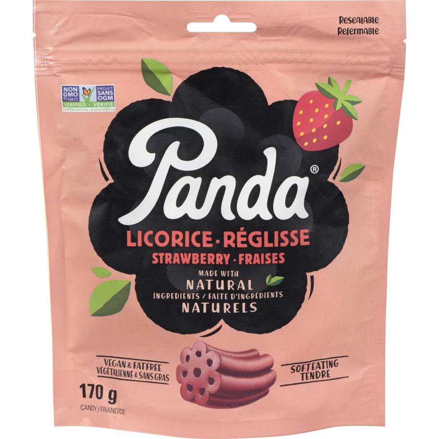 Panda - LICORICE CHEWS STRAWBERRY 1ea